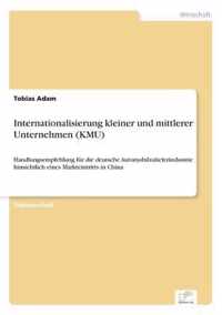 Internationalisierung kleiner und mittlerer Unternehmen (KMU)