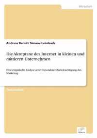 Die Akzeptanz des Internet in kleinen und mittleren Unternehmen