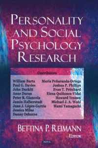 Personality & Social Psychology Research