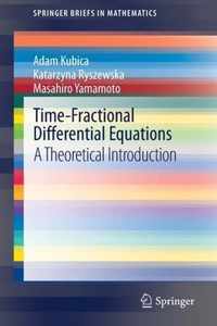 Time Fractional Differential Equations