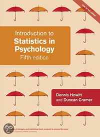 Introduction to Statistics in Psychology