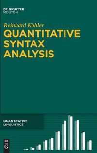 Quantitative Syntax Analysis