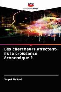 Les chercheurs affectent-ils la croissance economique ?