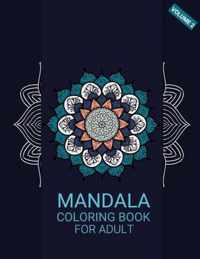 Mandala Coloring Book For Adult