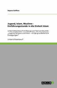 Jugend, Islam, Muslime - Einfuhrungsstunde in die Einheit Islam: Unterrichtsentwurf mit Bezug zum Text von Brumlik