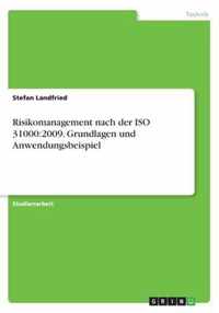 Risikomanagement nach der ISO 31000