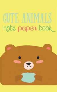 Cute Animals Note Paper Book