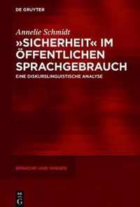 Sicherheit  Im OEffentlichen Sprachgebrauch