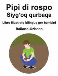 Italiano-Uzbeco Pipi di rospo / Siygoq qurbaqa Libro illustrato bilingue per bambini