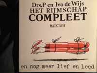 Het rijmschap compleet en nog meer lief en leed