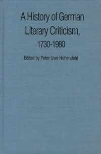 History of German Literary Criticism, 1730-1980
