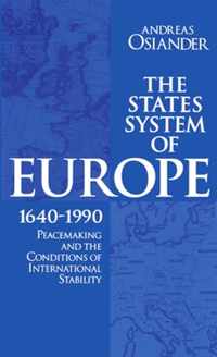 The States System of Europe, 1640-1990