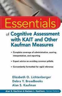 Essentials Of Cognitive Assessment With Kait And Other Kaufman Measures