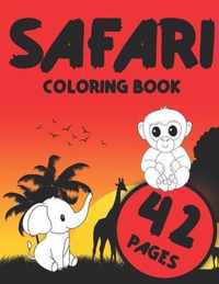 Safari Coloring Book