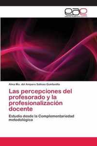 Las percepciones del profesorado y la profesionalizacion docente