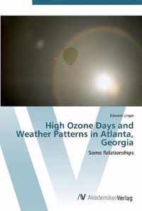 High Ozone Days and Weather Patterns in Atlanta, Georgia