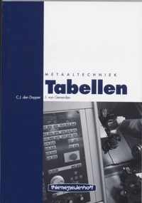 Tabellen metaaltechniek - C.J. den Dopper, J. van Gemerden - Paperback (9789003623041)