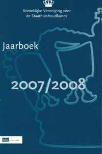 Jaarboek 2007/2008 van de Koninklijke Vereniging voor de Staathuishoudkunde