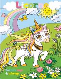 Licorne mon livre magic de coloriage