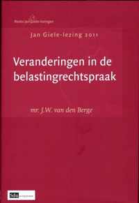 Veranderingen In De Belastingrechtspraak