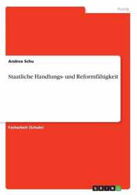 Staatliche Handlungs- und Reformfahigkeit