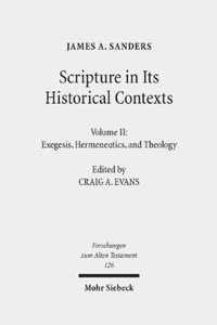 Scripture in Its Historical Contexts: Volume II