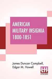 American Military Insignia 1800-1851