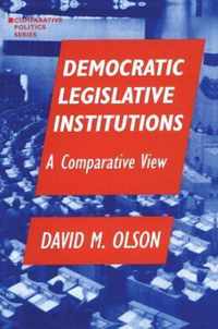 Democratic Legislative Institutions: A Comparative View