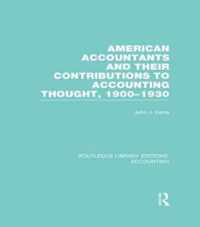 American Accountants and Their Contributions to Accounting Thought 1900-1930