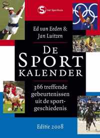 Sportkalender 2008 Scheurkalender
