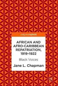 African and Afro-Caribbean Repatriation, 19191922