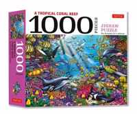 Tropical Coral Reef Marine Life - 1000 Piece Jigsaw Puzzle