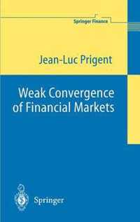 Weak Convergence of Financial Markets