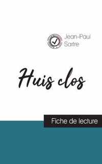 Huis clos de Jean-Paul Sartre (fiche de lecture et analyse complete de l'oeuvre)