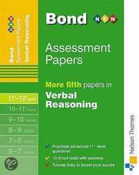 Bond More Fifth Papers In Verbal Reasoning 11-12+ Years