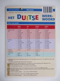 Het Duitse werkwoord