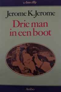 Drie man in een boot