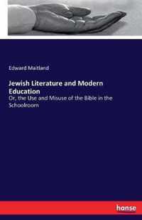 Jewish Literature and Modern Education