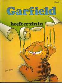 Garfield heeft er zin in