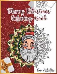 Merry Christmas Coloring book For Adults