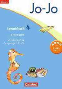 Jo-Jo Sprachbuch - Grundschule Bayern. 4. Jahrgangsstufe - Arbeitsheft in Vereinfachter Ausgangsschrift