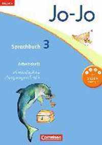 Jo-Jo Sprachbuch - Grundschule Bayern. 3. Jahrgangsstufe - Arbeitsheft in Vereinfachter Ausgangsschrift