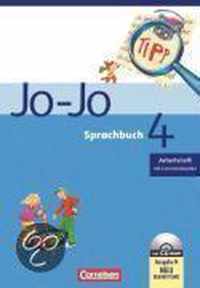 Jo-Jo Sprachbuch 4. Arbeitsheft mit CD-ROM. Allgemeine Ausgabe. Neubearbeitung. Niedersachsen