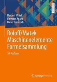 Roloff/Matek Maschinenelemente Formelsammlung