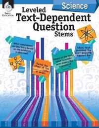 Leveled Text-Dependent Question Stems