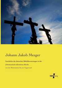 Geschichte der deutschen Bibelubersetzungen in der schweizerisch-reformirten Kirche