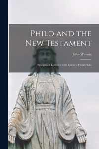 Philo and the New Testament [microform]
