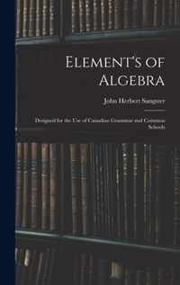 Element's of Algebra