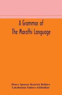 A grammar of the Marathi language