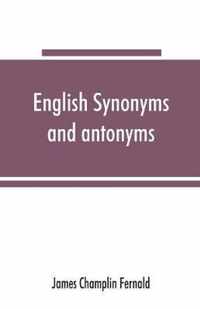 English synonyms and antonyms